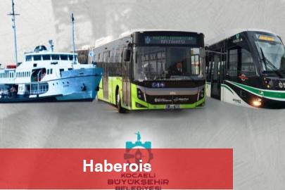Kocaeli'de bayram boyunca ulaşım fiyatsız - Haberois Kocaeli'de bayram boyunca ulaşım fiyatsız