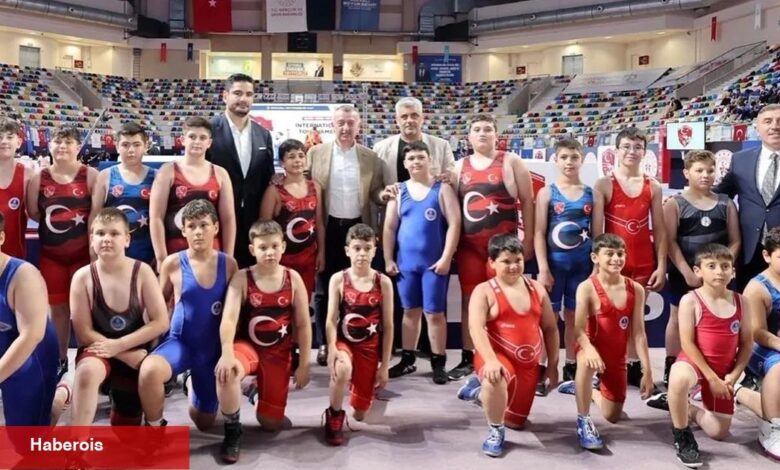 Kocaeli’de memleketler arası güreş turnuvası coşkusu
