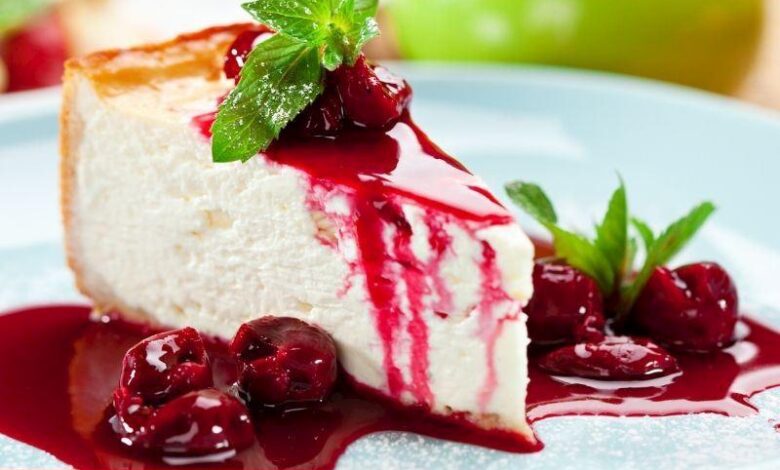 Kolay Vişne Soslu Cheseecake Tanımı