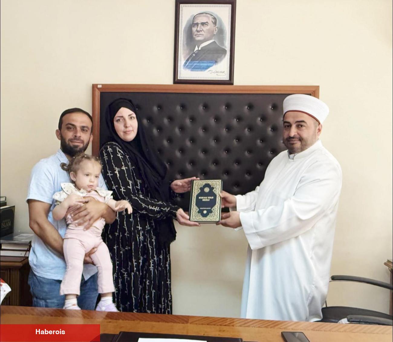 Konya'da yaşayan Rus vatandaşı Elena Fedorenko Müslüman oldu!