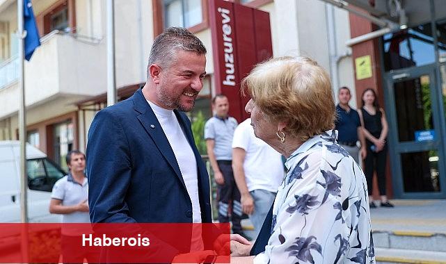 Lider Görkem Duman'dan huzurevi ziyareti