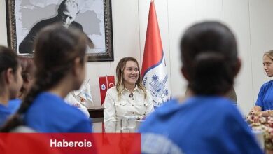 Lider Memnun şampiyon kızları ağırladı: Sizinle gurur duyuyoruz - Haberois Lider Memnun şampiyon kızları ağırladı: Sizinle gurur duyuyoruz