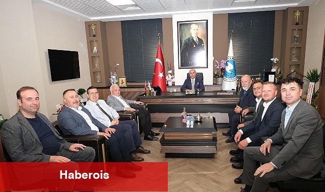 Lider Şadi Özdemir'den Marmarabirlik'e güzel olsun ziyareti - Haberois Lider Şadi Özdemir'den Marmarabirlik'e güzel olsun ziyareti