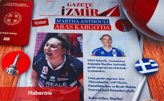 Martha Anthouli, Aras Kargo'da! - Haberois Martha Anthouli, Aras Kargo'da!