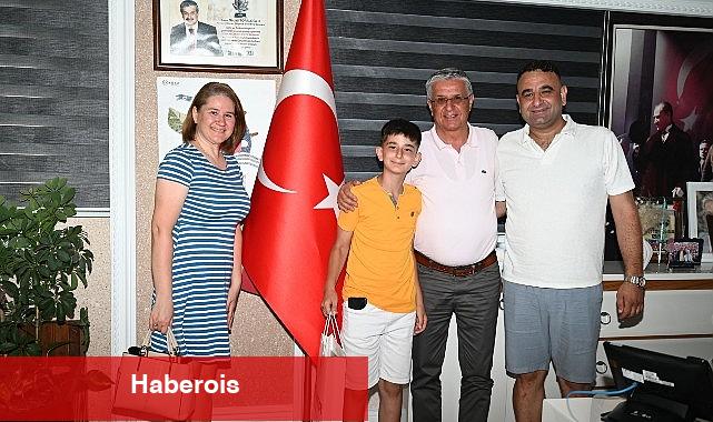 Minik Gögeş, Lider Topaloğlu ile tanışmaya geldi - Haberois Minik Gögeş, Lider Topaloğlu ile tanışmaya geldi