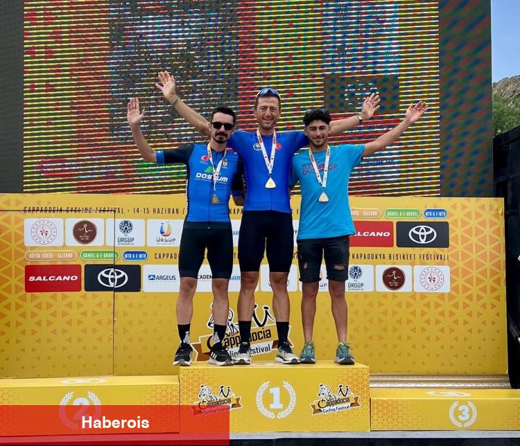 Mudanya'nın bisiklet sporcusu zirveye pedal çevirdi