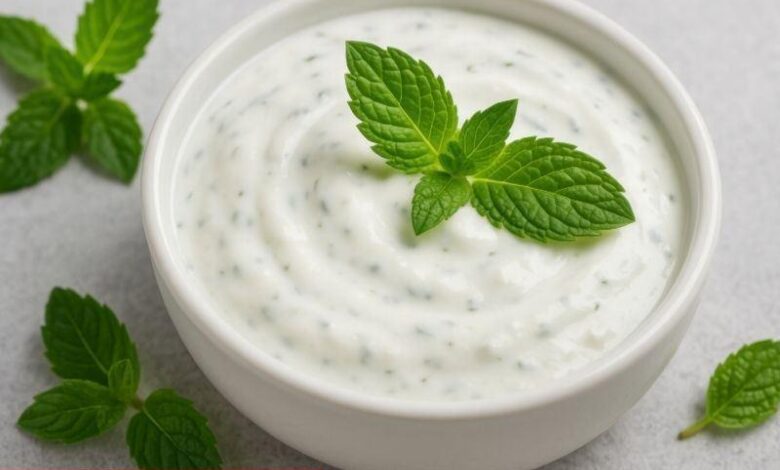 Naneli Yoğurt Sosu - Haberois Naneli Yoğurt Sosu