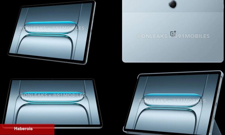 OnePlus Pad Lite tasarımı ortaya çıktı
