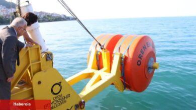 Ordu'da dalgalardan güç üretiliyor