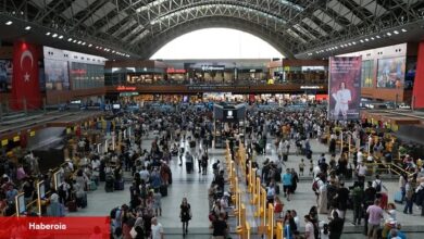 Sabiha Gökçen Havalimanı'nda bayram yoğunluğu