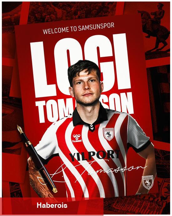 Samsunspor, Logi Tomasson'u takımına kattı!