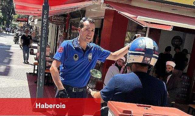 Sevgi Yollarını Kullanan Motosiklet Şoförlerine Kontrol