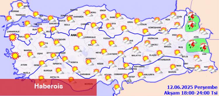 Sıcaklık artışı devam ediyor