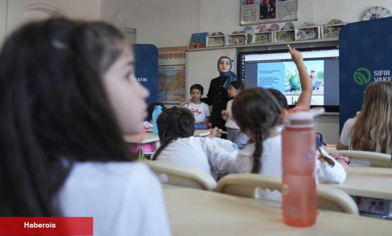 Sıfır Atık Vakfı'ndan okullarda farkındalık eğitimi