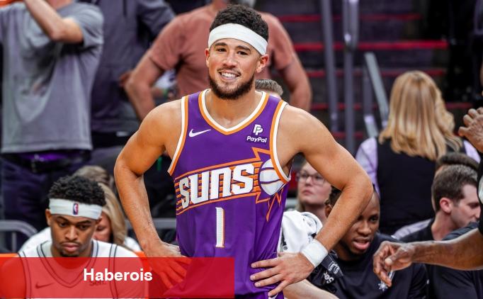 Suns'tan Devin Booker'a 150 milyon dolarlık dev uzatma teklifi yolda! - Haberois Suns'tan Devin Booker'a 150 milyon dolarlık dev uzatma teklifi yolda!