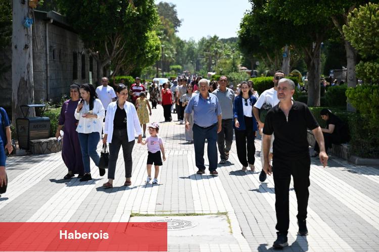 Tarsus Tabiat Parkı’na ağır ilgi!