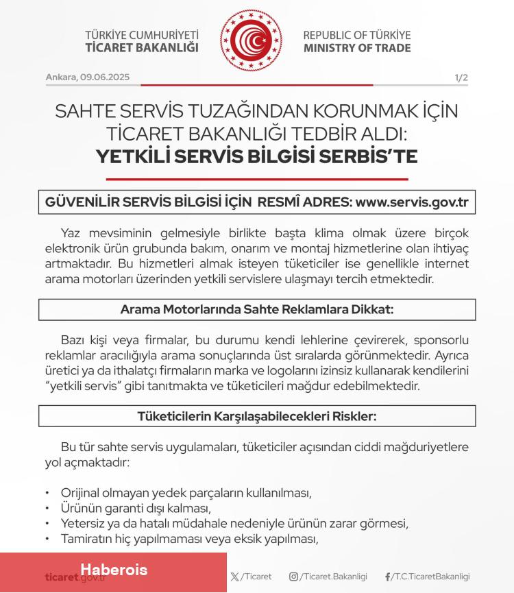 Ticaret'ten sahteciliğe karşı SERBİS atılımı - Haberois Ticaret'ten sahteciliğe karşı SERBİS atılımı