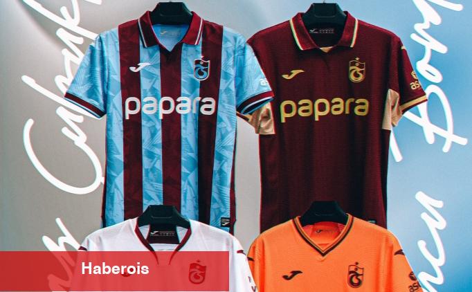 Trabzonspor'da yeni sezon formaları yarın satışa sunulacak