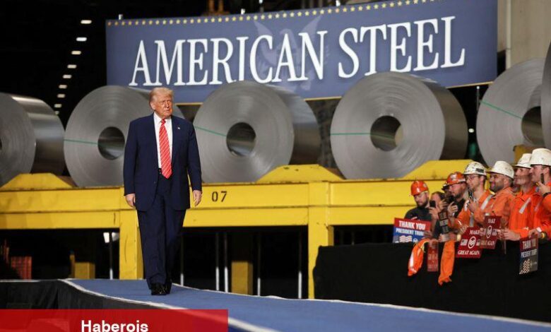 Trump çelik ve alüminyum tarifelerini %50’ye yükselten kararnameyi imzaladı