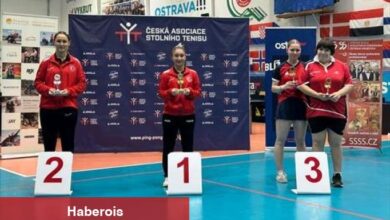 Ulusal para masa tenisi atletlerinden Çekya'daki turnuvada 1 altın 1 gümüş