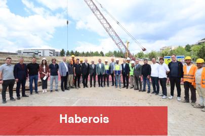Umuttepe’de cami ve otopark projesi süratle ilerliyor