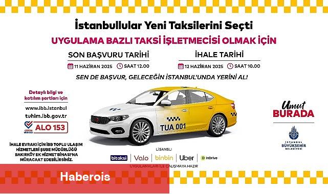 'Uygulama Bazlı Taksi Taşımacılığı' Hayata Geçiriliyor - Haberois 'Uygulama Bazlı Taksi Taşımacılığı' Hayata Geçiriliyor
