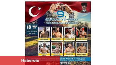 9. Burhaniye-Kızıklı Yağlı Pehlivan Güreşleri'nde Geri Sayım Başladı