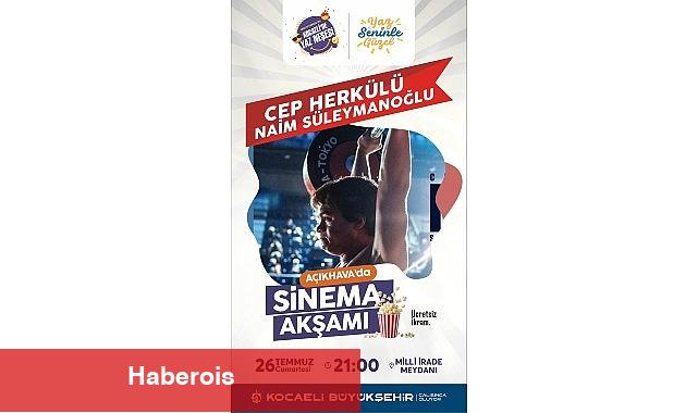 Açık havada sinema keyfi başlıyor