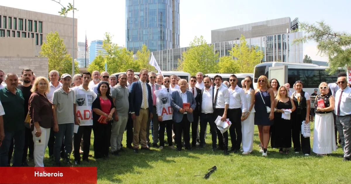 ADD, ABD Büyükelçisi Tom Barrack'ı protesto etti