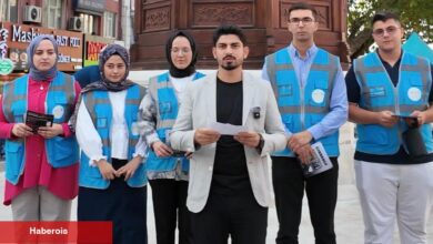 AK Parti Osmangazi Gençliğinden broşürlü vicdan daveti