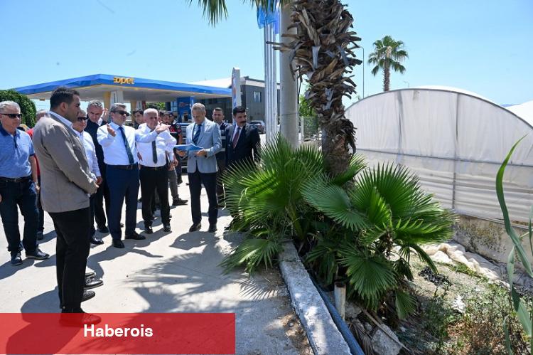 Antalya Valisi Şahin, Demre'deki proje alanlarını inceledi