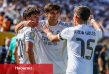 Arda Güler gösteri yaptı, Real Madrid yarı finale çıktı!