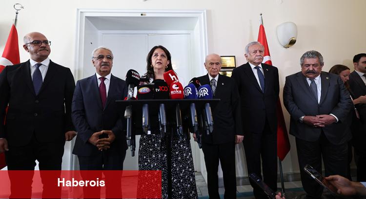 Bahçeli DEM heyetini kabul etti