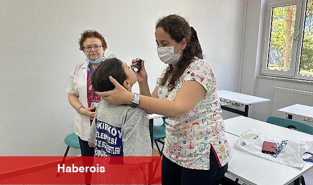 Bakırköy Belediyesinden atlet miniklere sıhhat taraması