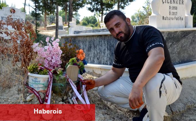 Başpehlivanlığı kazandı, babasının mezarını ziyaret etti - Haberois Başpehlivanlığı kazandı, babasının mezarını ziyaret etti