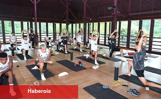 Beşiktaş, Avusturya kampında günü tek antrenmanla tamamladı
