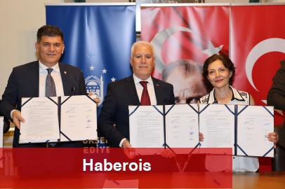 Bursa Büyükşehir'de toplu mukavele için imzalar atıldı