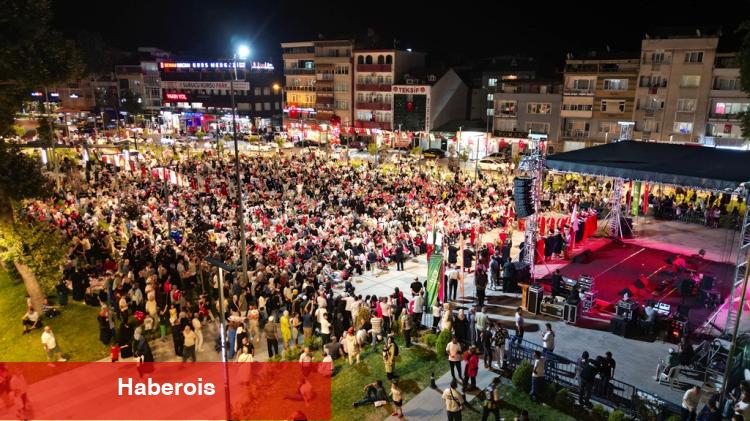 Bursa İnegöl 9. yılda da demokrasi için tekrar meydanlardaydı
