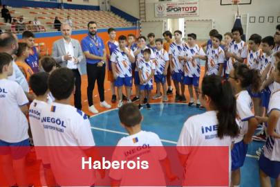 Bursa İnegöl'de yaz spor okullarında 1.792 çocuk sporla buluştu
