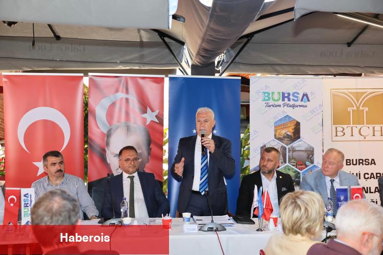 Bursa'da turizm atılımı... Hanlar Bölgesi dünyaya açılacak... Turizmin geleceğini birlikte şekillendireceğiz