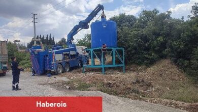 Büyükşehir'den Taral-Tanker Dolum Tesisleriyle Hem Üreticiye Dayanak Hem Yangına Karşı Teminat