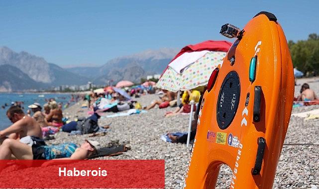 Büyükşehir'in robot cankurtaranları iş başında