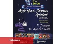 Çankaya'da "Açık Hava Sinema Günleri" başlıyor