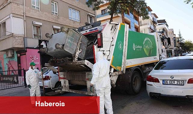 Çankaya'da Paklık Seferberliği: Paklık Takımları Bahçeli Bölgesinde