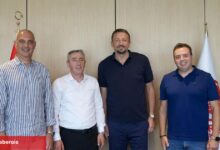 Çayırova Basketbol heyetinden Türkoğlu’na ziyaret