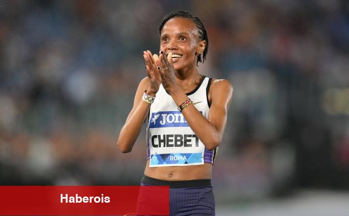 Chebet, dünya rekoru kırarak 5 bin metreyi 14 dakikadan kısa müddette koşan birinci bayan oldu - Haberois Chebet, dünya rekoru kırarak 5 bin metreyi 14 dakikadan kısa müddette koşan birinci bayan oldu