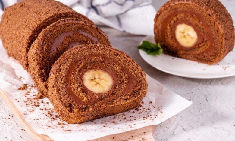 Çikolatalı Muzlu Rulo Pasta Tanımı - Haberois Çikolatalı Muzlu Rulo Pasta Tanımı