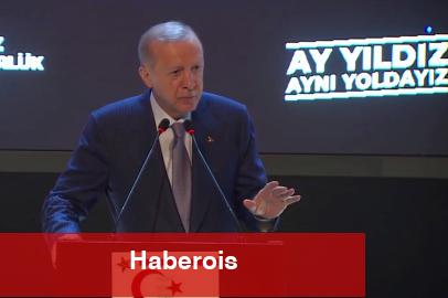 Cumhurbaşkanı Erdoğan: Ay yıldız tıpkı yoldayız