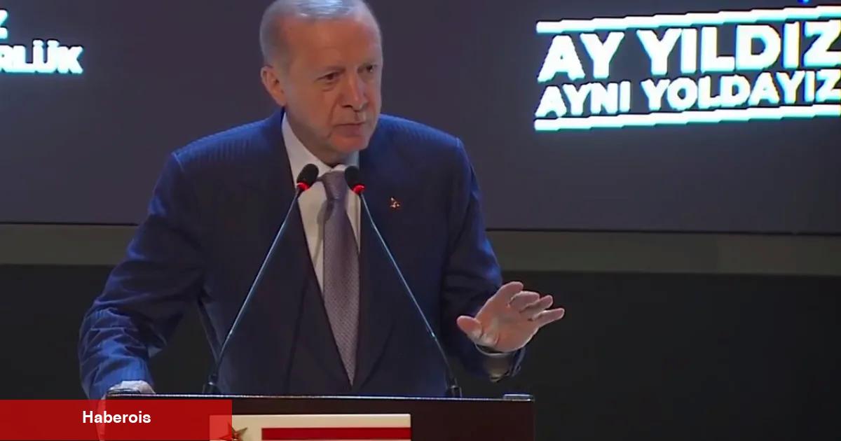 Cumhurbaşkanı Erdoğan: Ay yıldız tıpkı yoldayız