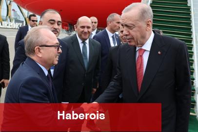 Cumhurbaşkanı Erdoğan Azerbaycan'da